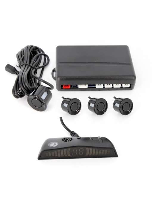 CARGUARD - Set senzori de parcare cu afisaj LED si semnal acustic