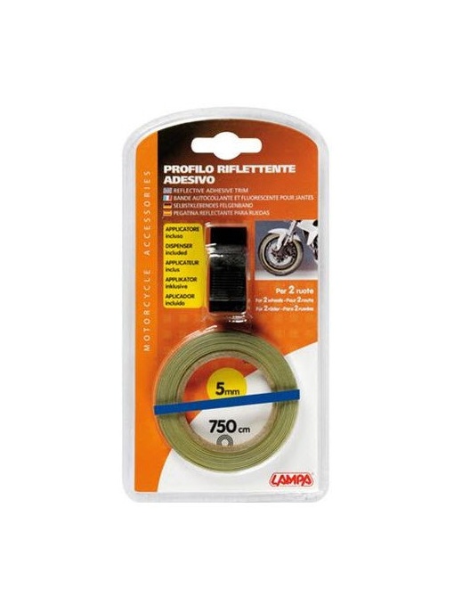 Dunga reflectorizanta albastra pentru roata cu adaptor
