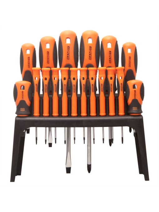 HANDY - Set de 18 surubelnite cu suport