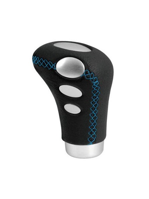 Pachet Nuca schimbator COBRA negru cu cusaturi albastre, Lampa