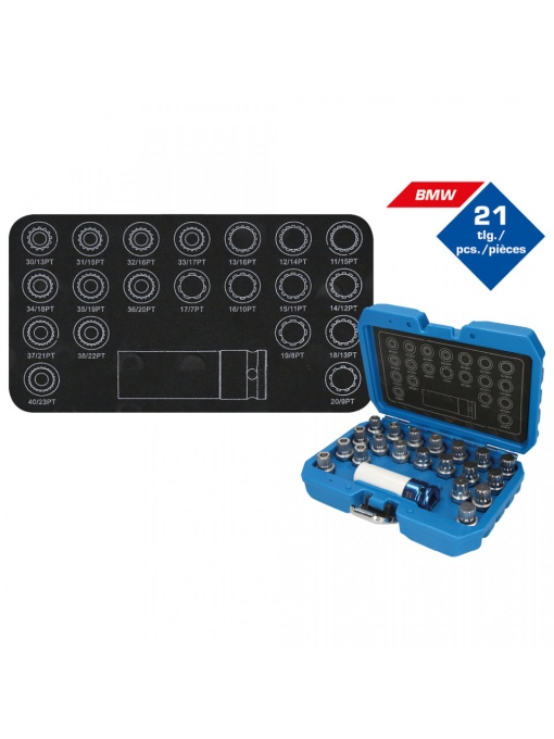 Set Ptr Desfacerea Antifurtului Ptr Jante Ptr Bmw 21 Pcs-Brilliant - Bt691230