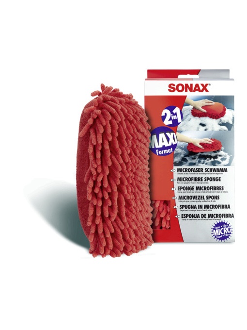 Burete Mare 2In1 Din Microfibra Sonax