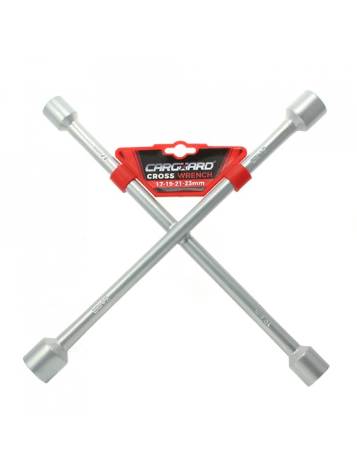 CARGUARD - Cheie de roată în cruce 17, 19, 21, 23 mm