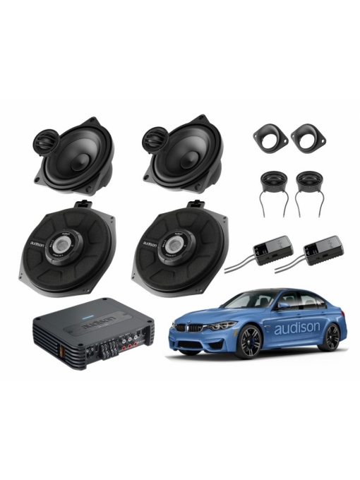 Pachet Base Plus Difuzoare Dedicate Bmw Audison Apbmw