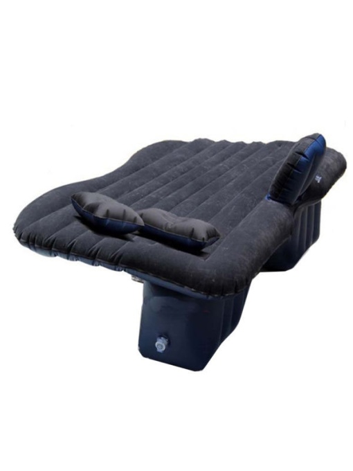 Saltea Autogonflabila pentru calatorii, 130 x 80 cm - Negru