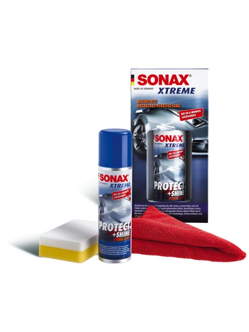 Solutie sealant pentru curatarea si intretinerea suprafetelor vopsite HYBRID NPT,210ML SONAX