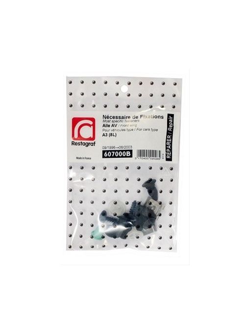 A607000B SET CELE MAI UZUALE AGRAFE MONTAJ ARIPA FATA A3 1996-2003 RESTAGRAF