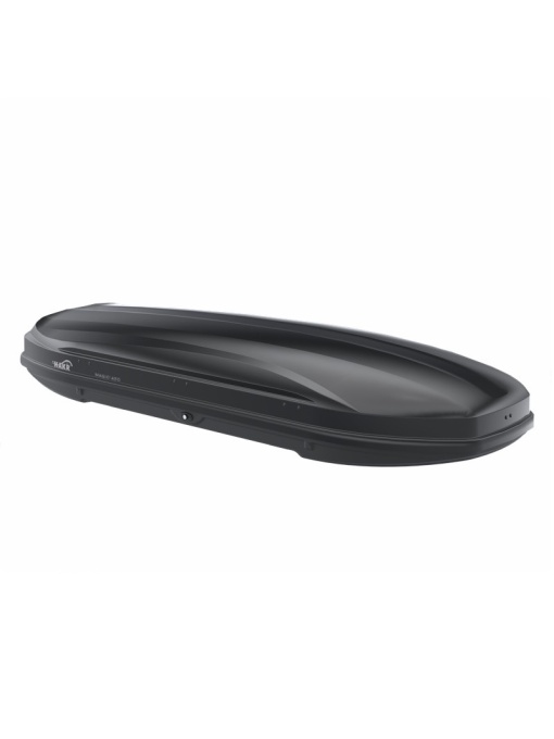 Cutie portbagaj cu deschidere dubla HAKR Magic Line 450L - negru lucios , 220x80x40cm