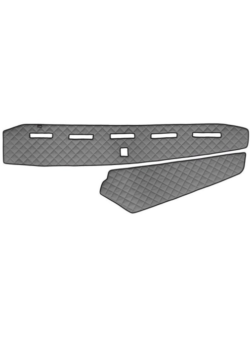 Husa bord camion F-Core, Piele-ECO, pentru VOLVO FH 16 II, Gri