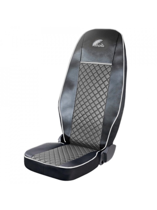 Set huse scaun UMBRELLA pentru SCANIA R SERIE 2006-2020 ECO LEATHER GREY