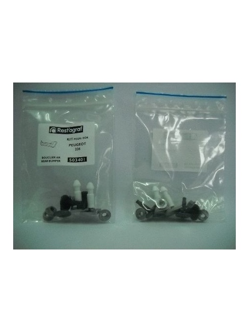 A503401 Sfnbb Set Agrafe Montaj Bara Spate Peugeot 206 Restagraf