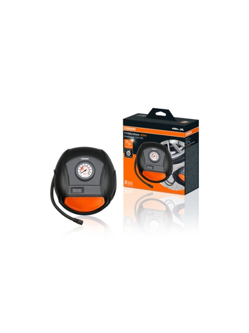 Compresor Auto 12V 120 W Cu Afisaj Analogic Tyreinflate 200 Osram