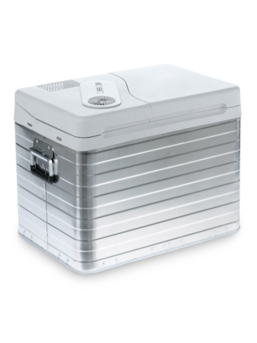Cutie termoelectrica cu carcasa din aluminiu Mobicool Q40 AC/DC , alimentare la 12/230V, capacitate 39 litri