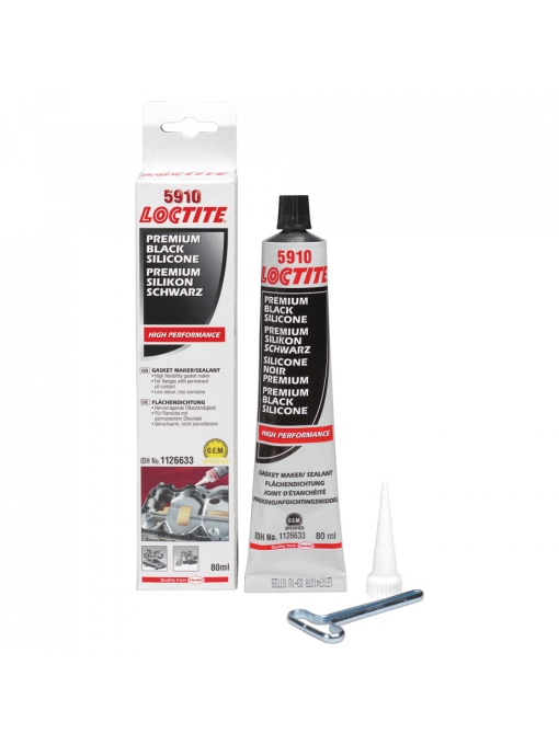 Etansant Siliconic Loctite 5910 Negru, 80 ml