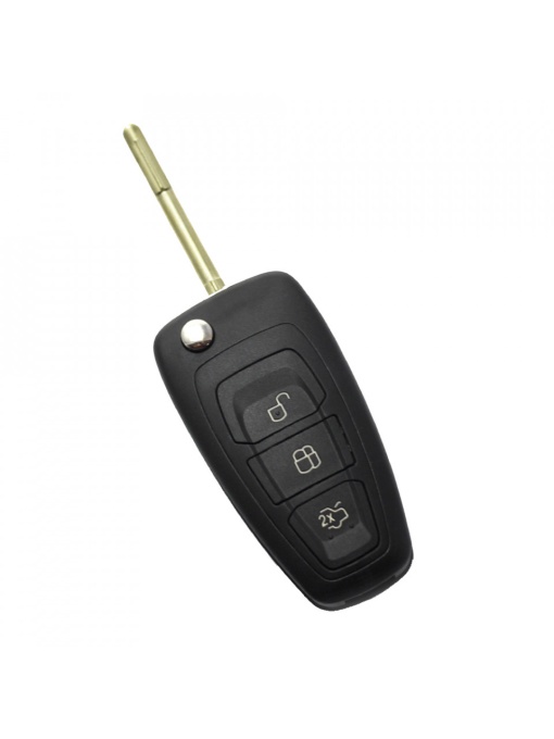 Ford - Carcasa tip cheie briceag cu 3 butoane