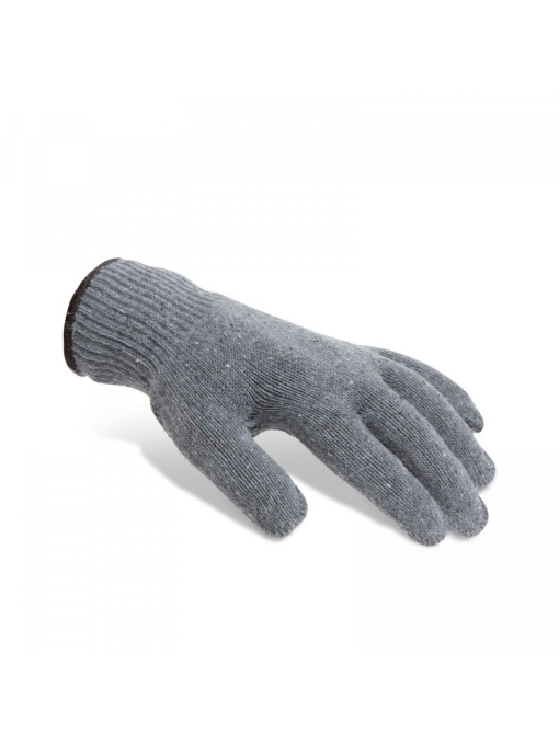 Mănuşi antiglisante din bumbac, cu buline PVC, L, 12 per. /pachet