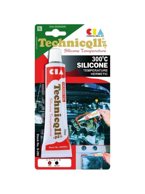 Silicon negru pentru motoare, Technicqll 70ml