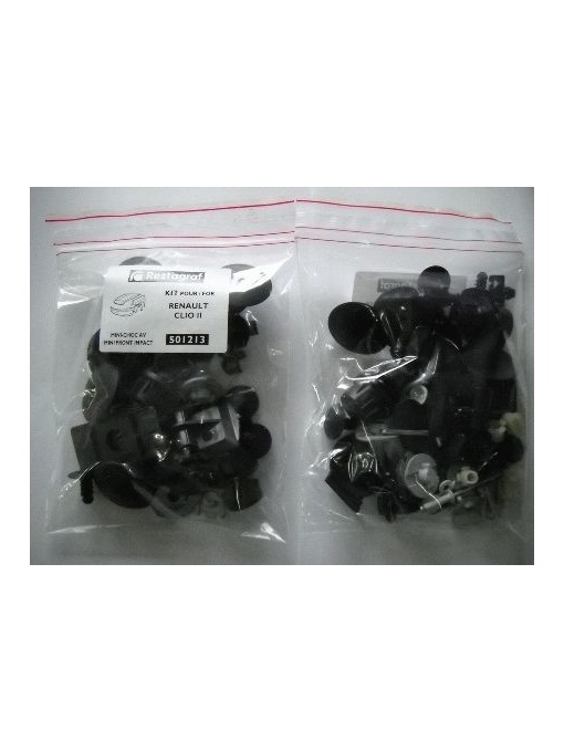 A501213 Sfnbb Set Agrafe Montaj Bara Fata + Aripi Ii Restagraf