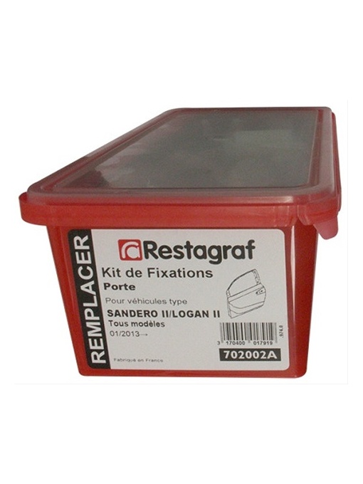 A702002A Set Agrafe Montaj Usa Fata/Spate Logan Ii/Sandero Ii Restagraf