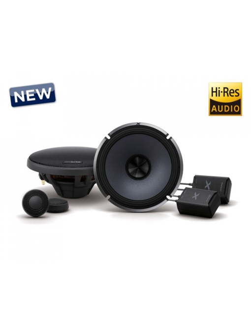 ALPINE X-S65C DIFUZOARE SISTEM PE COMPONENTE DE 16.5CM, 120W RMS