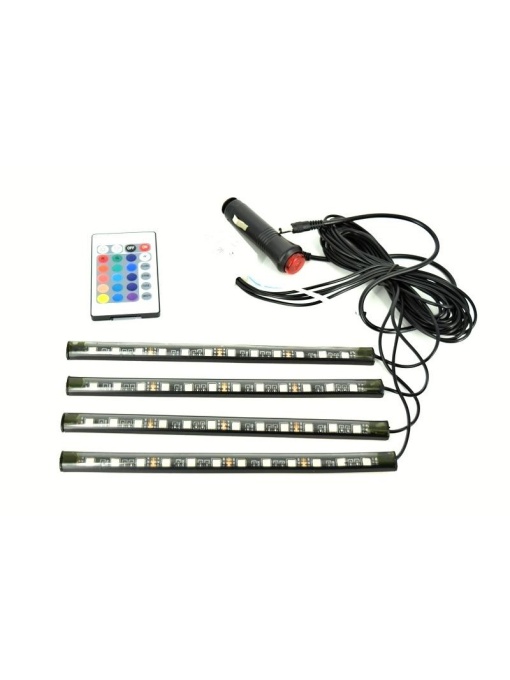 Lumini UnderCar LED - RGB pentru interior sau exterior cu telecomanda - 22cm