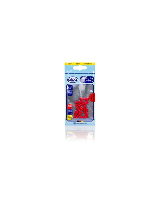 PAPUC ELECTRIC AUTO COMPLET IZOLAT ROSU TIP TATA 5.6mm - SET 10