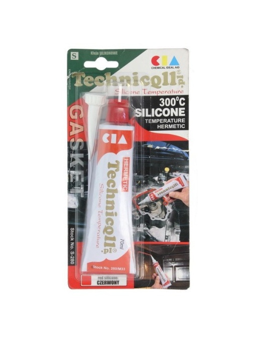Silicon rosu pentru motoare, Technicqll 70ml