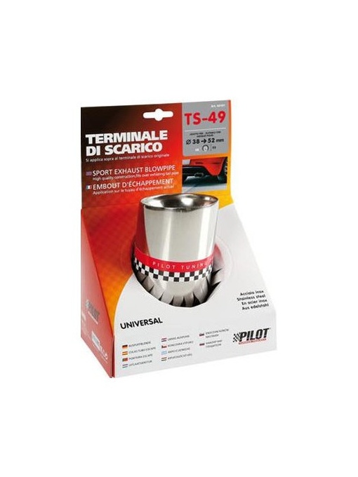 Teava toba de esapament TS-49, 38-52mm, Lampa
