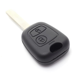 Citroen / Peugeot - carcasă cheie cu 2 butoane