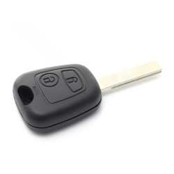 Citroen / Peugeot - carcasă cheie cu 2 butoane