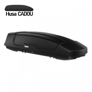 Cutie portbagaj Thule Force XT Sport Negru Mat - 190x63x42.5cm