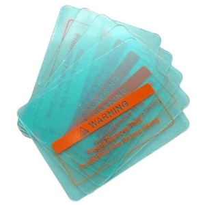 Geam plastic protectie exterioara 104x89mm