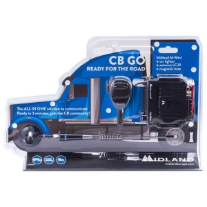 Kit Midland CB GO-USB staţie radio CB M-MINI USB + antenă Midland LC29