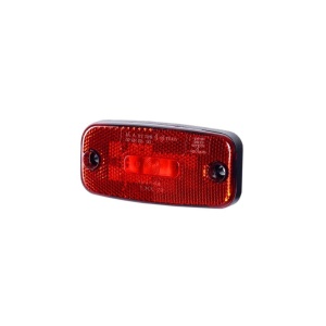 Lampă de marcaj Horpol, cu dispozitiv reflectorizant, culoare roșie, 12/24V