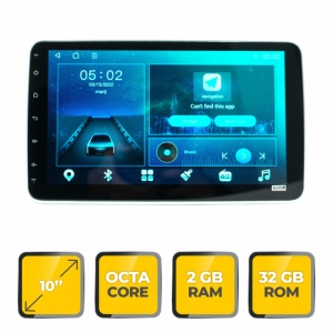 Navigatie Audiosystem universala 10", 2GB Ram, 32GB, 8 core, Android 10.0, 4G Sim