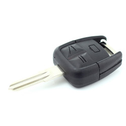 Opel - Carcasa cheie cu 3 butoane, lama pe stanga