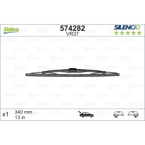 Stergator Luneta Valeo Silencio Conventional 340 Mm Vr37