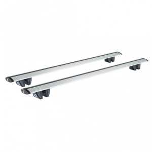 Bare transversale din aluminiu Cruz Airo R pentru Dacia Sandero Stepway 2013-2020 cu bare longitudinale