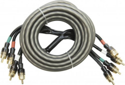 Cablu RCA de inalta performanta Cablu RCA OFC de 5000 mm cu 4 mufe conectare RCA Audio System German Soud