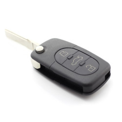 CARGUARD - Audi - Carcasă cheie tip briceag, cu 3 butoane - baterie 2032