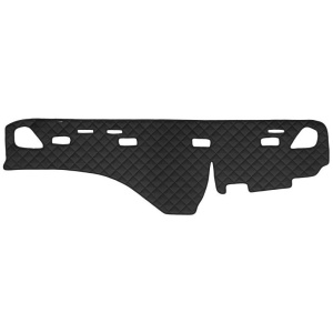 Husa bord camion F-Core, Piele-ECO, pentru VOLVO FH, FH 16, FM, Negru