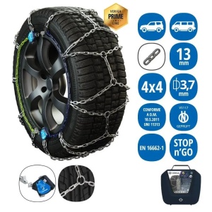 Lanturi antiderapante STOP&GO SUV 13mm - 300,4x4 - VERIGA