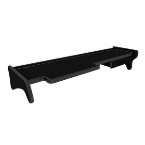 Masa bord, F-CORE, model lung, cu sertar, pentru MAN TGA, cabina XXL, 2000+, Negru/ Gri