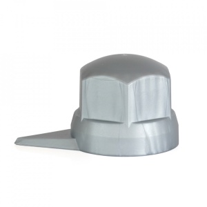 Set 10 capace pentru prezoane roata, cu indicator, MEGA DRIVE NN33S WS, 32 mm x 41 mm, gri, din plastic