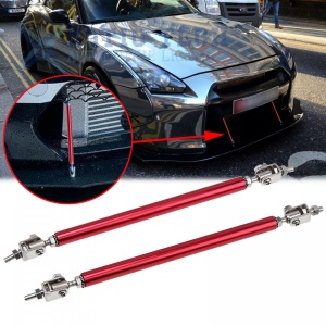 Set 2 Tije din Aluminiu reglabile pentru Consolidare Spoiler, lungime 10cm, culoare Rosu