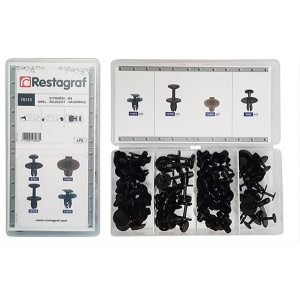 Set 75 buc asortiment nituri plastic pentru citoren,opel, peugeot,ds