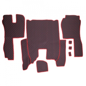SET COVORASE PIELE ECOLOGICA TRUCK UMBRELLA PENTRU SCANIA SERIA R 2006-2020 NEGRU