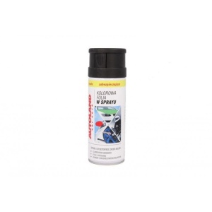 Spray K2 cu vapori de cauciuc, negru mat