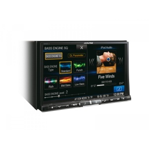Alpine x800d-u sistem 2din cu dvd, navigaţie integrată şi ecran de 8′′