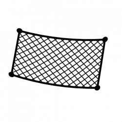 Buzunar din plasa elastica - 30x18cm, Net-System-9, negru